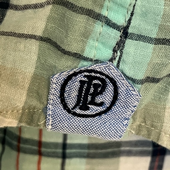 J L POWELL MEN’S SHIRT LONG SLEEVE COTTON BUTTON DOWN SHIRT SIZE MEDIUM - Picture 4 of 15